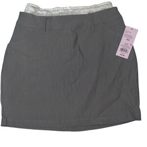 Wild Fable Charcoal Mini Skirt